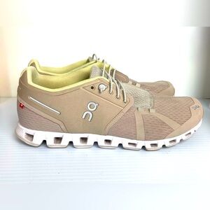 On Cloud 5 Womens Running Shoes Walking Sneakers Sand Beige Sz 9.5